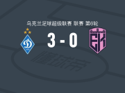基辅迪纳摩3-0大胜杜纳伊夫齐，波诺马连科、隆韦克破门
