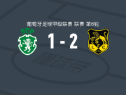 洛罗萨卢西塔尼亚2-1逆转葡萄牙体育二队，若昂-席尔瓦、吉列尔梅-苏亚雷斯建功