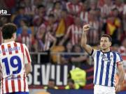 点射建功，奥亚萨瓦尔成皇家社会首位两场国王杯决赛均进球者