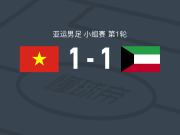 越南U23 1-1科威特U23，奥马尔-马塔尔破僵，阮玉美扳平比分