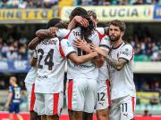 米兰本赛季意甲第8次1-0取胜，同期五大联赛最多