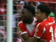 阿方索-戴维斯攻入赛季首球，拜仁一线队19名外场球员均斩获进球