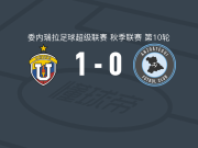 委内瑞拉中央大学1-0安佐阿特吉，卢戈一锤定音