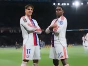 法甲近20年只有5名里昂球员对阵巴黎单场传射，恩德里克上榜