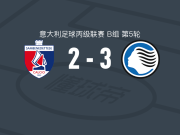 亚特兰大U23 3-2桑贝内代泰塞，德尼波蒂建功，西伦-迪奥破门
