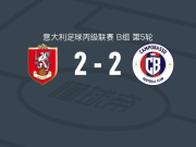 格罗瑟托2-2诺沃坎波巴索，Mattia Damiani破门，斯托帕扳平比分