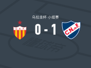 乌拉圭民族1-0普罗格雷索，蒂齐亚诺-科雷亚一剑封喉