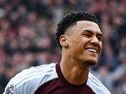 英格兰球员近三个赛季英超直接参与进球榜：沃特金斯69球第一