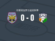 SC班加罗尔0-0班加罗尔城，秋色平分