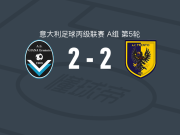 贾纳埃尔米尼奥2-2特伦托，索代罗破门，萨梅莱扳平比分