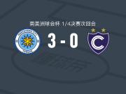 蒙得维的亚城力矩3-0大胜西恩夏诺，埃德松-罗德里格斯两球，纳韦尔-达席尔瓦破门