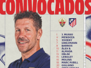 马竞客战埃尔切大名单：小蜘蛛等8人缺阵，西蒙尼征召二队9人