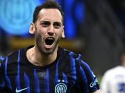  2球1助，恰尔汗奥卢国米生涯首次单场参与3球