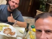  为儿子前途找人，波黑小将的父亲来罗马和皮亚尼奇共进午餐