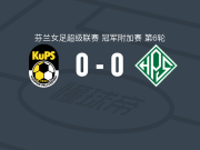90分钟战报：古比斯女足0-0战平HPS赫尔辛基女足，双方进入加时赛