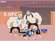 场场踢他个三比零 大家说好吗！