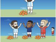 梅西哈兰德姆巴佩均打入七球Messi 7⚽️Mb...
