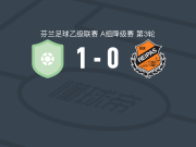 普拉尼1-0雷帕斯取芬乙3连胜，Nicola Kuokkanen点射制胜