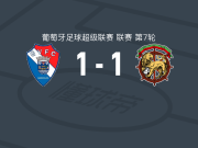 吉尔维森特1-1马德拉航海，穆里略破僵，阿尤马扳平比分