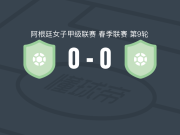 拉努斯女足0-0圣达菲联合女足，双方握手言和