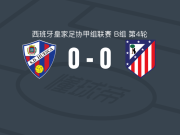 韦斯卡0-0马德里竞技B队，双方互交白卷