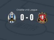 萨格勒布火车头U19 0-0HNK戈里察U19，秋色平分