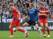 比勒费尔德2-2海登海姆，亨里希世界波，格罗多夫斯基破门