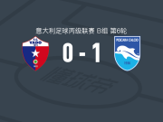 佩斯卡拉1-0瓦多，莱蒂齐亚点射制胜