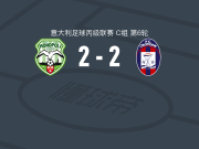 莫诺波利2-2克罗托内，马尔科-祖诺打破僵局，Cristian Cerretti扳平比分