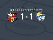 圣佩德罗1-1科班皇家，Michael Moreira打破僵局，福莱科扳平