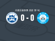 桑德捷斯基预备队0-0锡尔克堡预备队，势均力敌