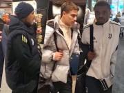 尤文滞留挪威机场冰封之旅球迷互动