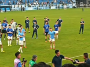 新鹏城不敌国安后，看台球迷不满并喊话：连国安都踢不过