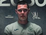 官方：布伦特福德与门将瓦尔迪马尔松续约至2030年