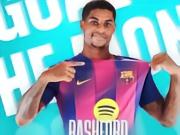 官方：拉什福德战西人的凌空端射破门当选西甲4月最佳进球