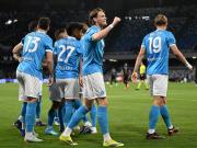 半场：那不勒斯3-0克雷莫内塞，德布劳内传射，霍伊伦建功