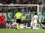 连续10场西甲丢球，为皇马自2004年以来单赛季最长纪录