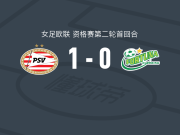 PSV埃因霍温女足1-0约灵幸运女足，赖斯贝亨制胜