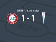 拉卡莱拉联合1-1天主教大学，马丁-戈麦斯破门，胡安-萨洛莫尼扳平比分