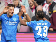 希克达成勒沃库森生涯百球里程碑，成队史第三人