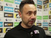 德泽尔比：还没索兰克和西蒙斯伤情的确切消息，希望都不严重