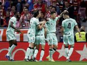 半场：马竞0-1毕包，德加拉雷塔献助攻，帕雷德斯破僵