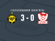 内坦亚马卡比3-0大胜萨赫宁比尼，塔瓦雷斯、比卢破门