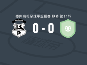 巴里纳斯体育0-0巴基西梅托，势均力敌