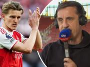 内维尔：阿森纳在英超赛场保留争冠希望，欧冠对于他们太难了