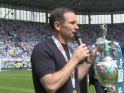 兰帕德率考文垂在主场捧杯后向球迷致辞：这一刻是属于你们的