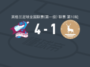 斯肯索普4-1大胜哈特尔浦联，休-帕克建功，赫斯特破门
