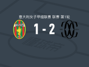 科莫女足2-1泰尔纳纳女足，阿格妮特-尼尔森破门