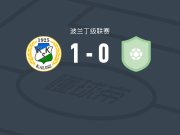 卡利什1-0克鲁切维亚，krystian derkacz打进全场唯一进球
