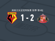 桑德兰女足2-1沃特福德， 埃莉斯-休斯建功，弗兰西破门